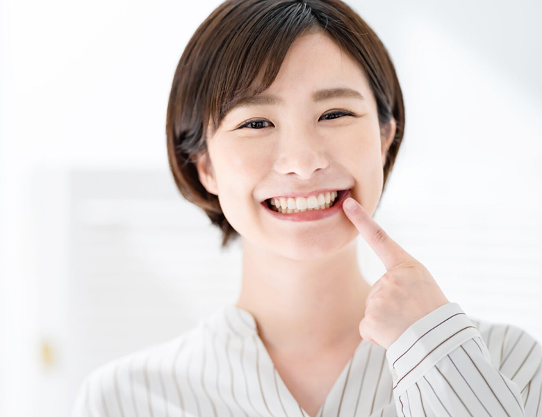 保険治療でも「白い歯」に